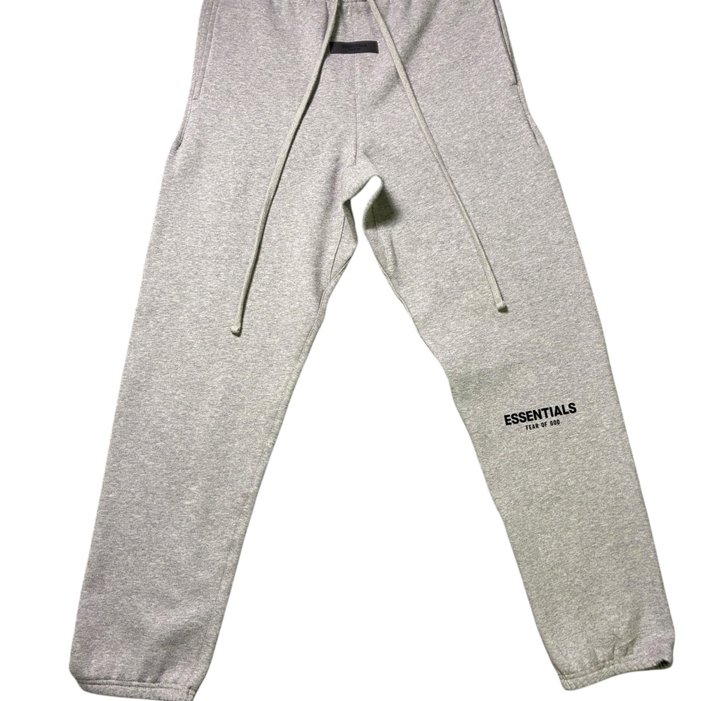 Essentials Light Gray Joggers for Men